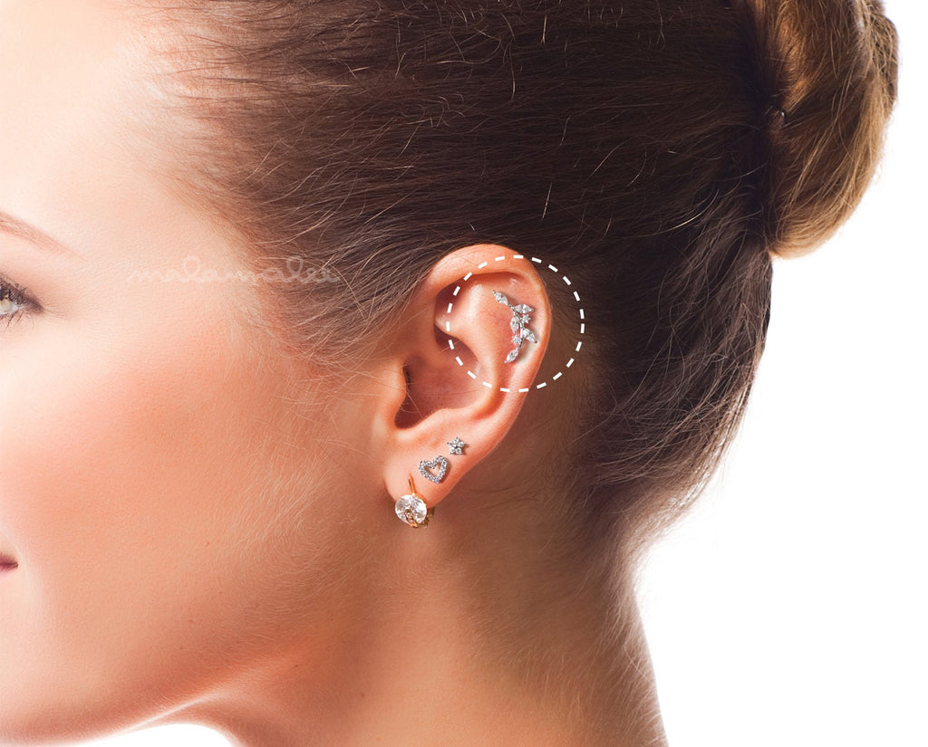 Cartilage earrings surgical on sale steel